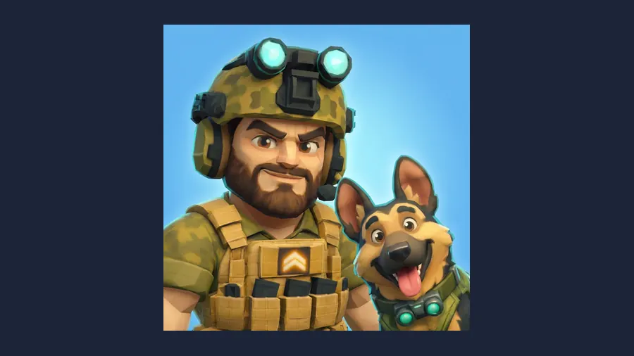 The app icon: Rook and Rex, close up
